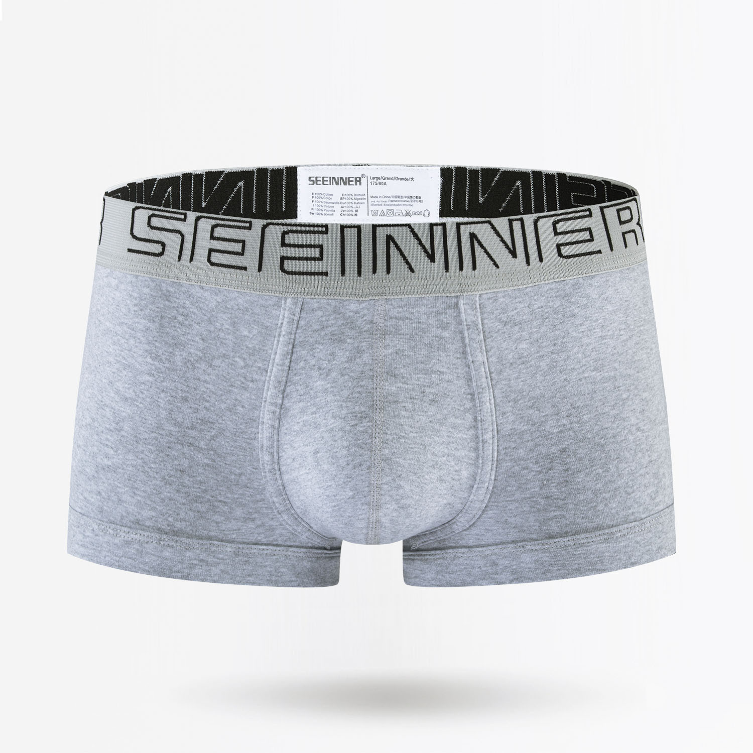 Boxer Brief Pack Cotton - سراويل داخلية قطنية بخصر متوسط الارتفاع
