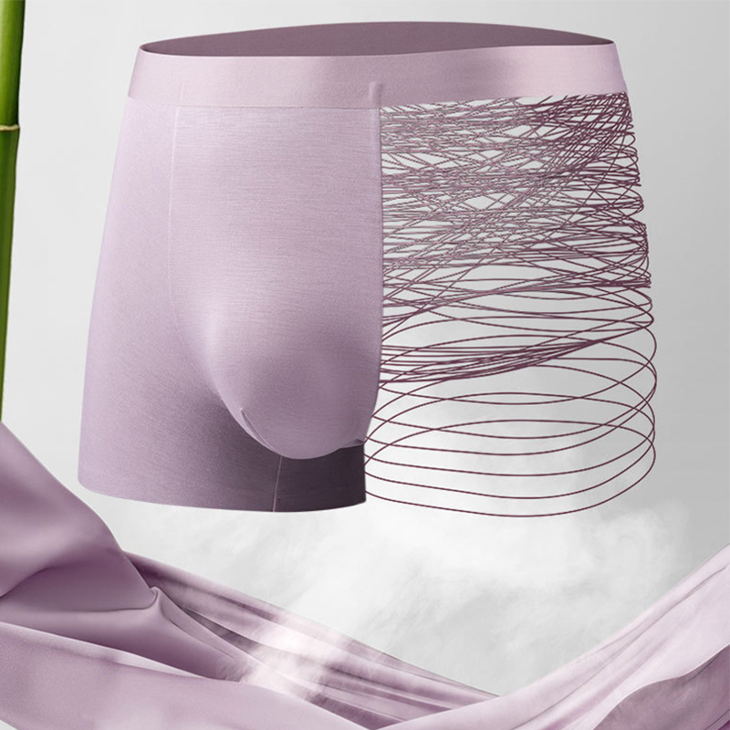 4 قطع/مجموعة، سراويل داخلية رج - مراجعة Bamboo Fiber Trunk وسعره